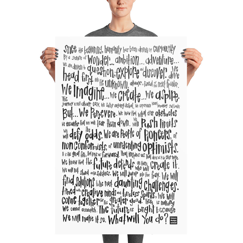What will you do? Poster