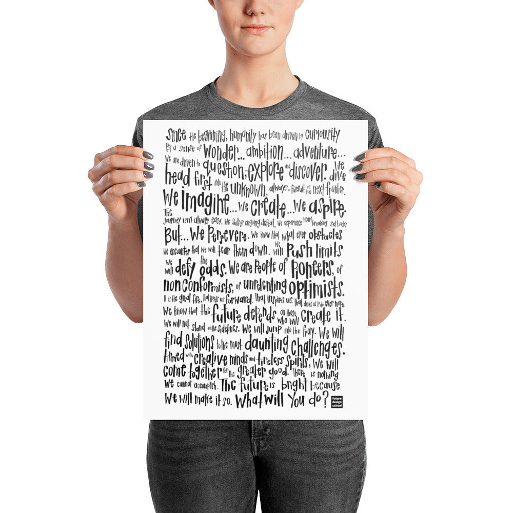What will you do? Poster